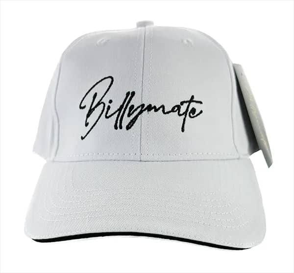 Exclusive Billy Mate Signature Baseball Cap! (white)