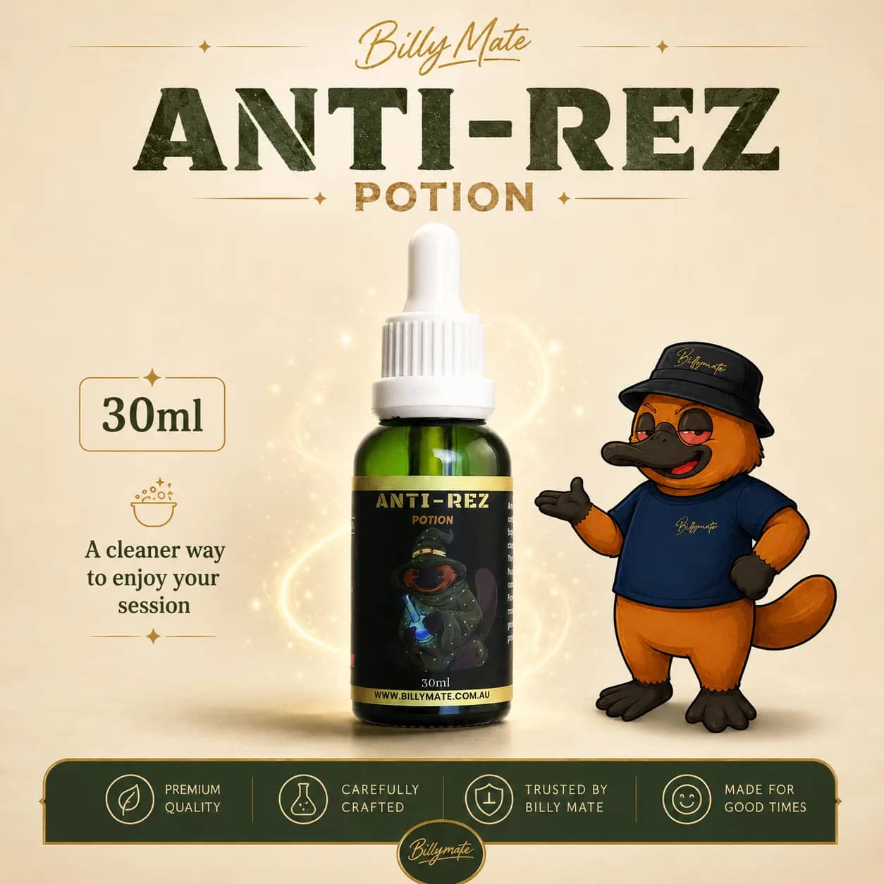 Billy Mate Anti-Rez Potion 30ml | Bong Water Additive