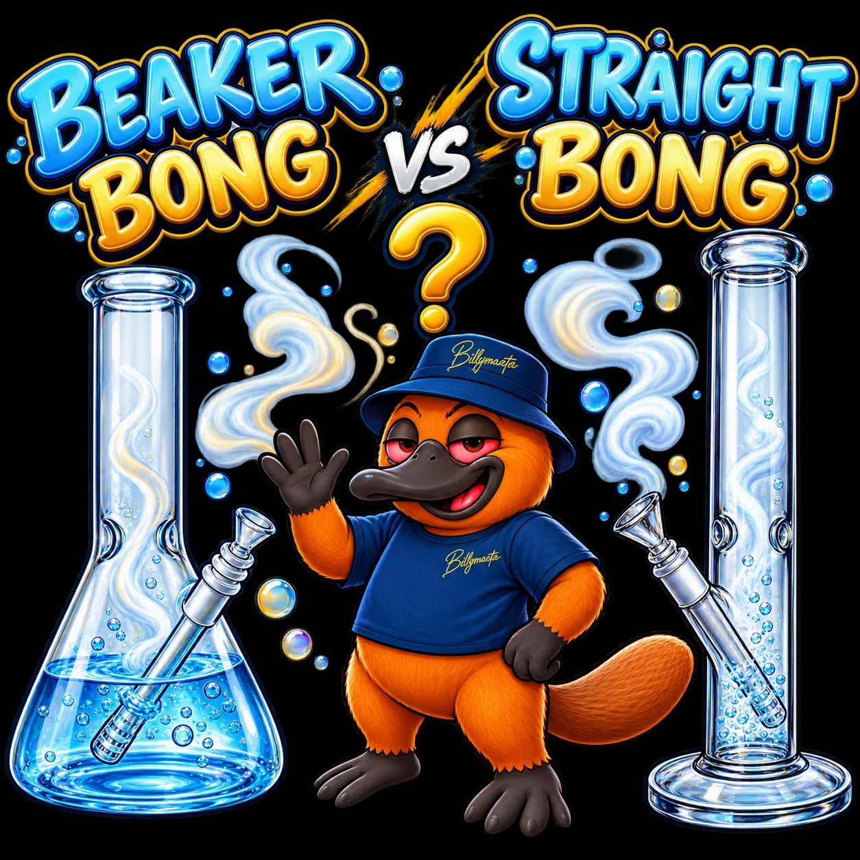 Beaker Bong vs Straight Bong: What's the Difference?