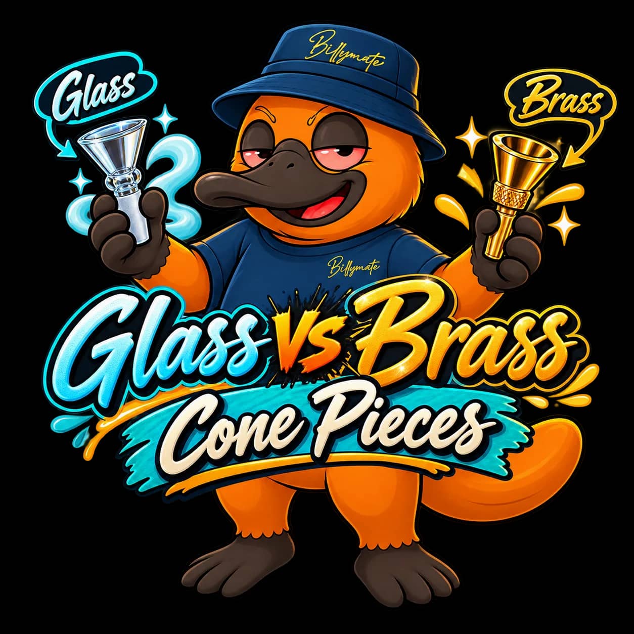 Glass vs Brass Cone Pieces: What's the Difference?