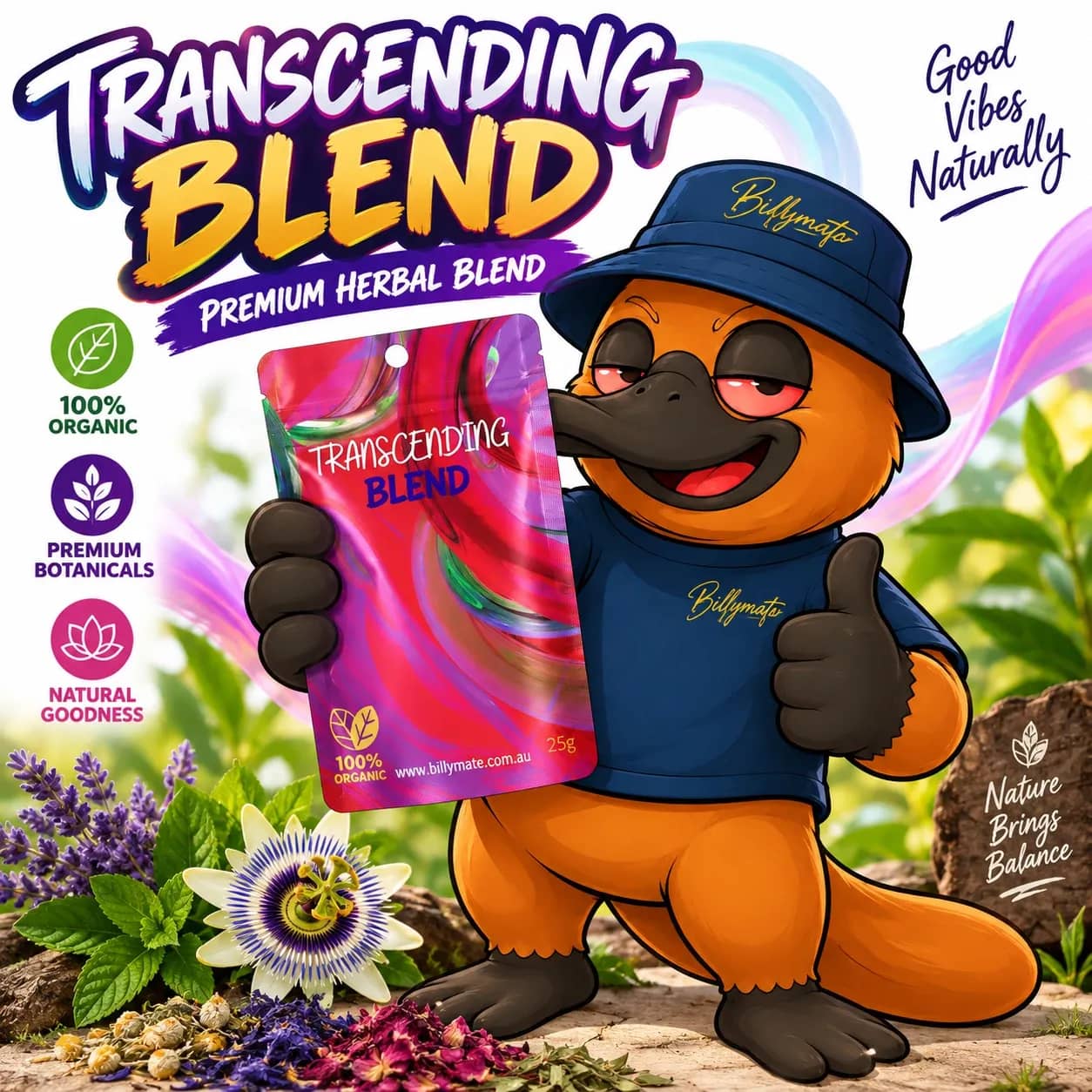 Transcending Blend Herbal Blend Mix 25g | Premium Botanical Blend