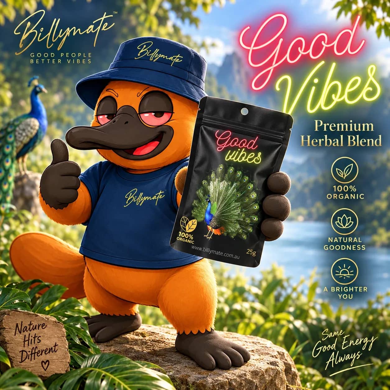 Good Vibes Herbal Blend Mix 25g | Premium Botanical Blend