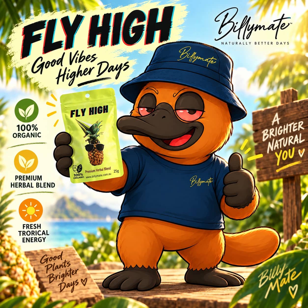 Fly High Herbal Blend Mix 25g | Premium Botanical Blend