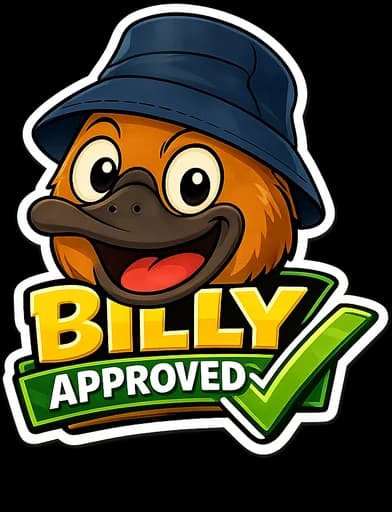 Not made by Billy Mate, but good enough to get Billy's tick. Billy Approved ✓